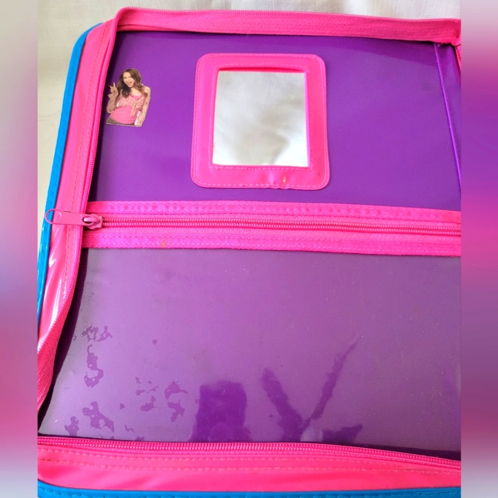 Vintage Lisa Frank Zippered 3 Ring Binder "Cats Platime" Y2K - Picture 14 of 16